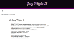 Desktop Screenshot of gary-wright.com