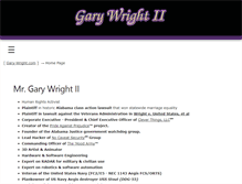 Tablet Screenshot of gary-wright.com